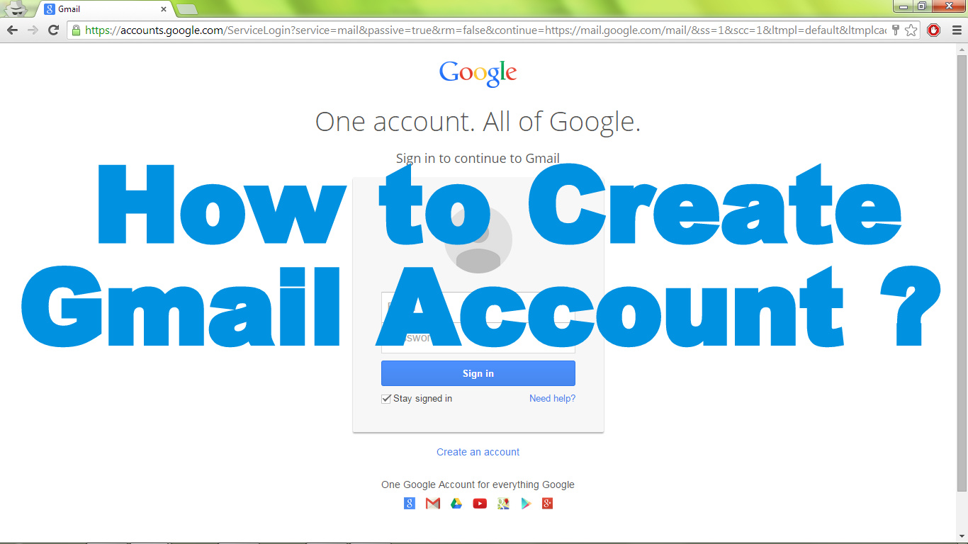 Credit New Gmail Account Create New Gmail Account Youtube New A